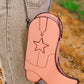 COWBOY BOOT BAG - Pink