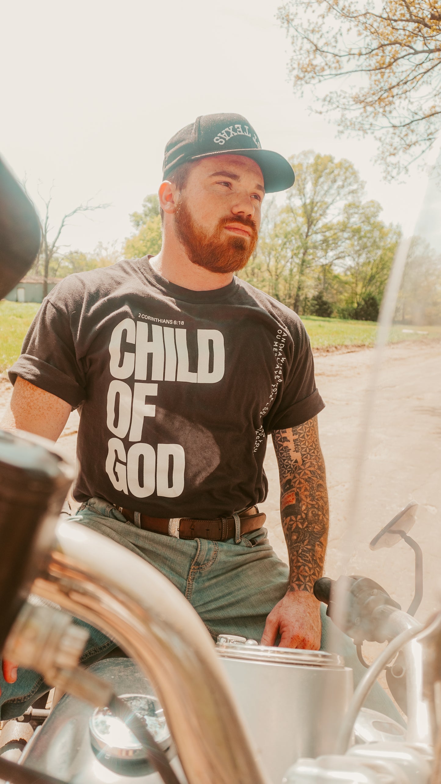 Child Of God - Black T Shirt