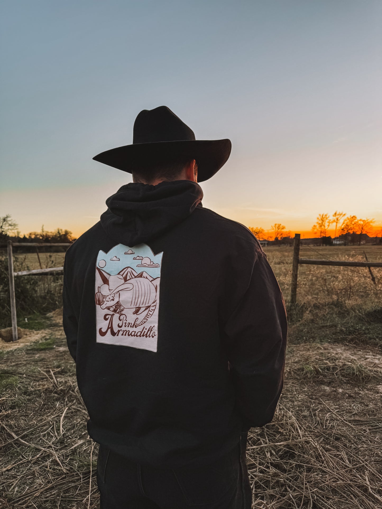 Pink Armadillo Hoodie