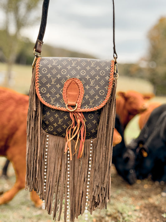 Fringe Cross Body Purse