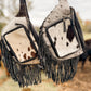 Cowhide Fringe Fanny Pack